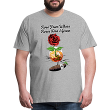 Load image into Gallery viewer, Concrete Rose T-Shirt - heather gray