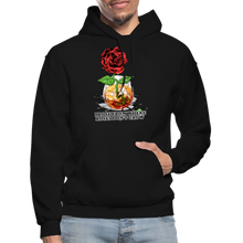 Load image into Gallery viewer, Concrete Rose Hoodie - black