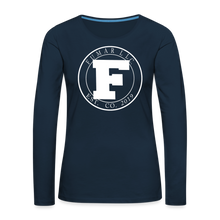 Load image into Gallery viewer, Fumar Women's Premium Long Sleeve T-Shirt - deep navy