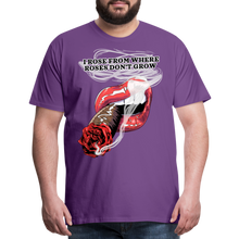 Load image into Gallery viewer, Smoking Rose Men's Premium T-Shirt - purple