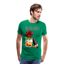 Load image into Gallery viewer, Whiskey Rose T-Shirt - kelly green