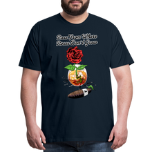 Load image into Gallery viewer, Concrete Rose T-Shirt - deep navy