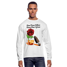 Load image into Gallery viewer, Whiskey Rose Long Sleeve T-Shirt - white