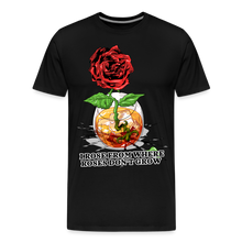 Load image into Gallery viewer, Concrete Rose Men's T-Shirt - black