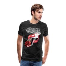 Load image into Gallery viewer, Smoking Rose T-Shirt - charcoal grey