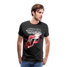 Load image into Gallery viewer, Smoking Rose T-Shirt - black