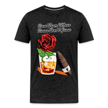 Load image into Gallery viewer, Whiskey Rose T-Shirt - charcoal grey