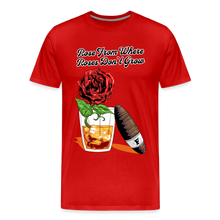 Load image into Gallery viewer, Whiskey Rose T-Shirt - red