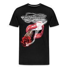 Load image into Gallery viewer, Smoking Rose Men's Premium T-Shirt - black