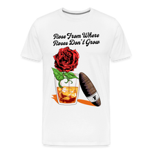 Load image into Gallery viewer, Whiskey Rose T-Shirt - white