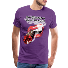Load image into Gallery viewer, Smoking Rose T-Shirt - purple