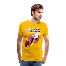 Load image into Gallery viewer, Smoking Rose T-Shirt - sun yellow