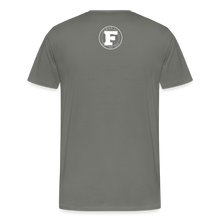 Load image into Gallery viewer, Concrete Rose and Cigar T-Shirt - asphalt gray