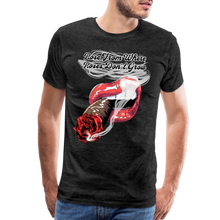 Load image into Gallery viewer, Smoking Rose T-Shirt - charcoal grey