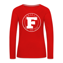 Load image into Gallery viewer, Fumar Women's Premium Long Sleeve T-Shirt - red