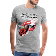 Load image into Gallery viewer, Smoking Rose T-Shirt - heather gray