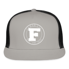 Load image into Gallery viewer, Fumar Trucker Hat - gray/black