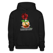Load image into Gallery viewer, Concrete Rose Hoodie - black