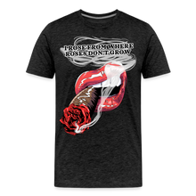 Load image into Gallery viewer, Smoking Rose Men's Premium T-Shirt - charcoal grey