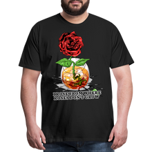 Load image into Gallery viewer, Concrete Rose Men's T-Shirt - black