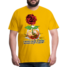 Load image into Gallery viewer, Concrete Rose Men's T-Shirt - sun yellow