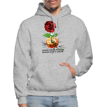 Load image into Gallery viewer, Concrete Rose Hoodie - heather gray