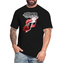 Load image into Gallery viewer, Smoking Rose Tall T-Shirt - black