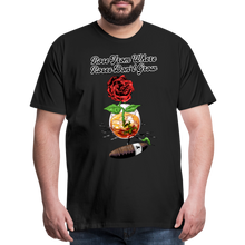 Load image into Gallery viewer, Concrete Rose T-Shirt - black