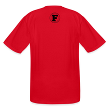 Load image into Gallery viewer, Concrete Rose and Cigar Tall T-Shirt - red