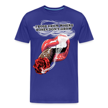 Load image into Gallery viewer, Smoking Rose Men's Premium T-Shirt - royal blue