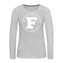 Load image into Gallery viewer, Fumar Women's Premium Long Sleeve T-Shirt - heather gray