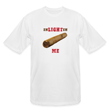 Load image into Gallery viewer, Enlighten Me Men's Tall T-Shirt - white