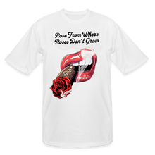Load image into Gallery viewer, Smoking Rose Tall T-Shirt - white