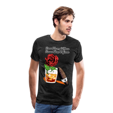 Load image into Gallery viewer, Whiskey Rose T-Shirt - charcoal grey