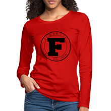 Load image into Gallery viewer, Fumar Women's Premium Long Sleeve T-Shirt - red