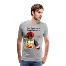 Load image into Gallery viewer, Whiskey Rose T-Shirt - heather gray