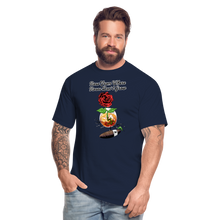 Load image into Gallery viewer, Concrete Rose Tall T-Shirt - navy