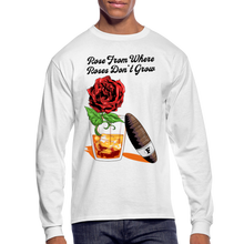 Load image into Gallery viewer, Whiskey Rose Long Sleeve T-Shirt - white