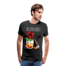 Load image into Gallery viewer, Whiskey Rose T-Shirt - black