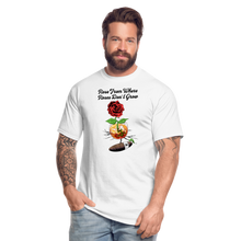 Load image into Gallery viewer, Concrete Rose Tall T-Shirt - white