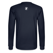 Load image into Gallery viewer, Tiki Mask Long Sleeve T-Shirt - navy