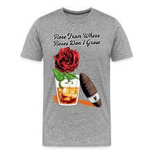 Load image into Gallery viewer, Whiskey Rose T-Shirt - heather gray