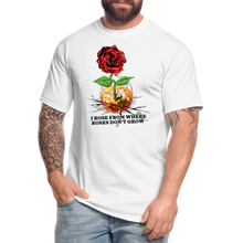 Load image into Gallery viewer, Concrete Rose Tall T-Shirt - white