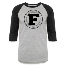 Load image into Gallery viewer, Fumar Baseball T-Shirt - heather gray/black