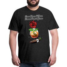 Load image into Gallery viewer, Concrete Rose T-Shirt - charcoal grey