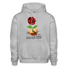 Load image into Gallery viewer, Concrete Rose Hoodie - heather gray