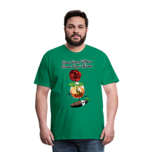 Load image into Gallery viewer, Concrete Rose T-Shirt - kelly green