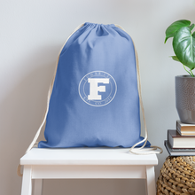 Load image into Gallery viewer, Fumar - Cotton Drawstring Bag - carolina blue