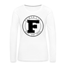 Load image into Gallery viewer, Fumar Women's Premium Long Sleeve T-Shirt - white