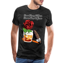 Load image into Gallery viewer, Whiskey Rose T-Shirt - charcoal grey